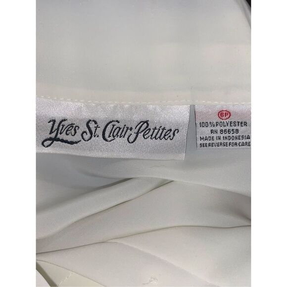 Vintage Chiffon Sheer Secretary Blouse 6P - Picture 9 of 9